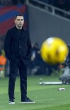 Barcelona's head coach Xavi Hernandez watches during a Spanish La Liga soccer match between Barcelona and Villarreal at the Olimpic Lluis Companys stadium in Barcelona, Spain, Saturday, Jan. 27, 2024. Xavi says he won’t continue as Barcelona’s coach after this season. (AP Photo/Joan Monfort)