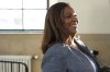 New York Attorney General Letitia James leaves the courtroom during a lunch break after the Trump Organization defense team presented its closing arguments at New York Supreme Court, Thursday, Jan. 11, 2024, in New York. (AP Photo/Seth Wenig)