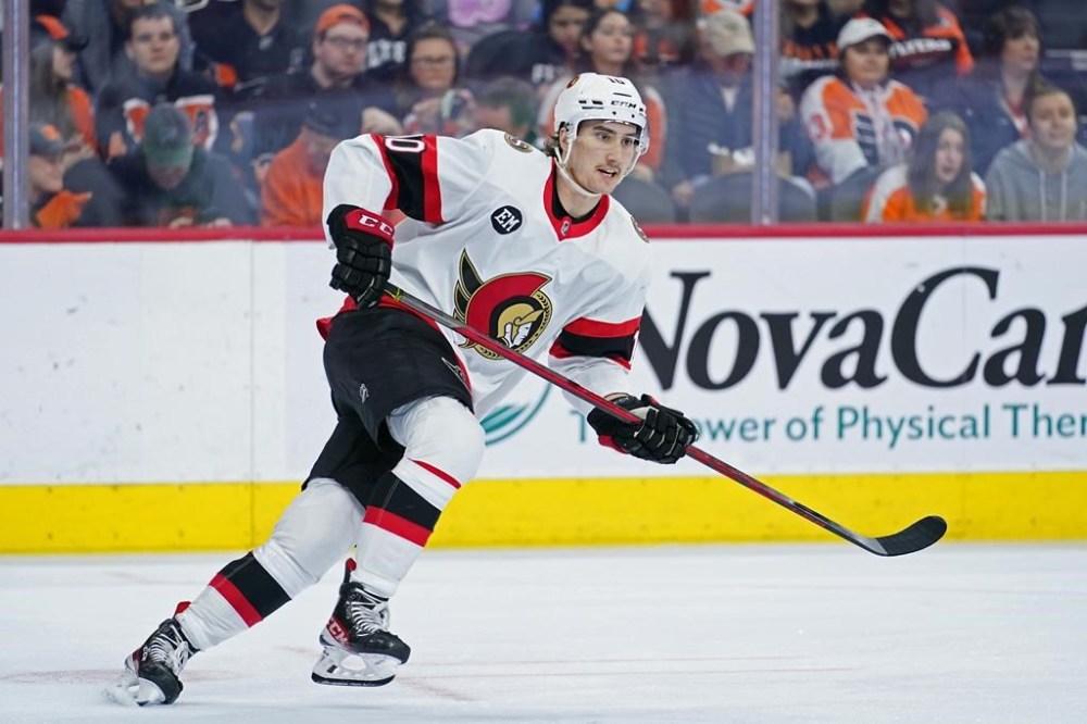 A Canadian lawyer says the five players from Canada's 2018 world junior hockey team facing sexual assault charges also have the potential to face legal issues with their respective NHL teams as well. Lawyers for all five players: Alex Formenton, Calgary Flames forward Dillon Dube, Philadelphia Flyers goaltender Carter Hart, New Jersey Devils forward Michael McLeod and defenceman Cal Foote say their clients intend to plead not guilty. Formenton skates during an NHL hockey game, Friday, April 29, 2022, in Philadelphia. THE CANADIAN PRESS/AP-Matt Slocum