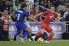 FILE - Canada midfielder Jessie Fleming (17) and U.S. forward Mallory Swanson (9) compete for the ball during the first half of a SheBelieves Cup women's soccer match, Thursday, Feb. 16, 2023, in Orlando, Fla. The Portland Thorns have acquired Canadian midfielder Jessie Fleming via a transfer from Chelsea. Fleming, 25, will join the team pending receipt of her visa and international transfer, the team announced Wednesday, Jan. 31, 2024. (AP Photo/Phelan M. Ebenhack, File)