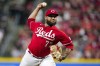 FILE 0 Cincinnati Reds' Daniel Duarte throws during a baseball game against the San Francisco Giants in Cincinnati, Tuesday, July 18, 2023. The Minnesota Twins claimed Duarte off waivers from the Texas Rangers. The Rangers acquired the reliever just last month in a cash trade with the Reds. (AP Photo/Aaron Doster, File)
