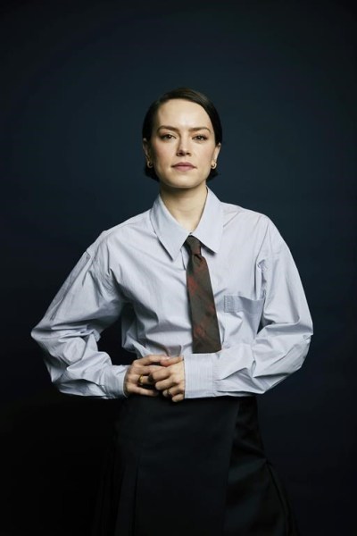 Daisy Ridley poses for a portrait on Friday, Jan. 26, 2024, in New York. (Photo by Taylor Jewell/Invision/AP)