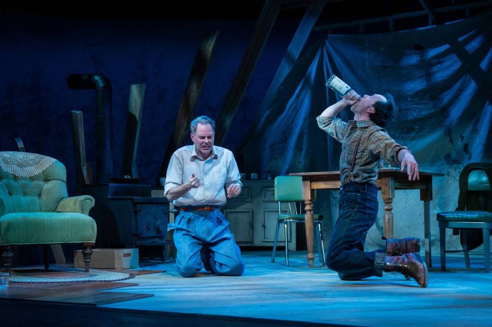 Dylan Hewlett
Eric Blais & Tom Keenan play Al Purdy and Milton Acorn in among men, a talkative, bawdy and comic exploration of two writers.