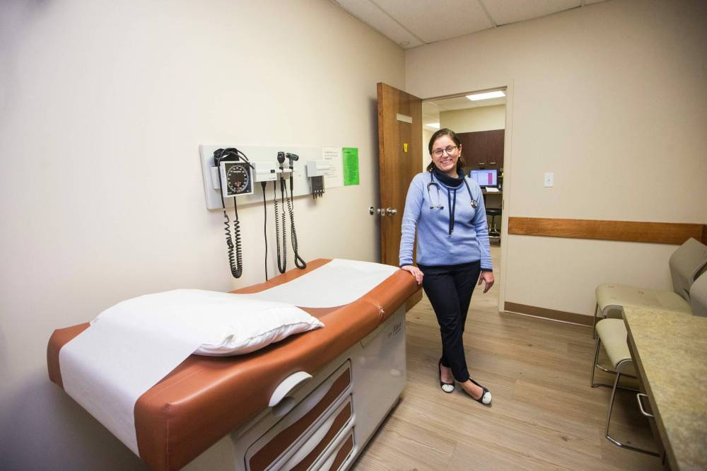 MIKAELA MACKENZIE / WINNIPEG FREE PRESS
‘I’ve done this out of my own pocket. I’ve received no government help,’ says Dr. Shadi Rezazadeh, but she now has a meeting with Health Minister Uzoma Asagwara on Wednesday.