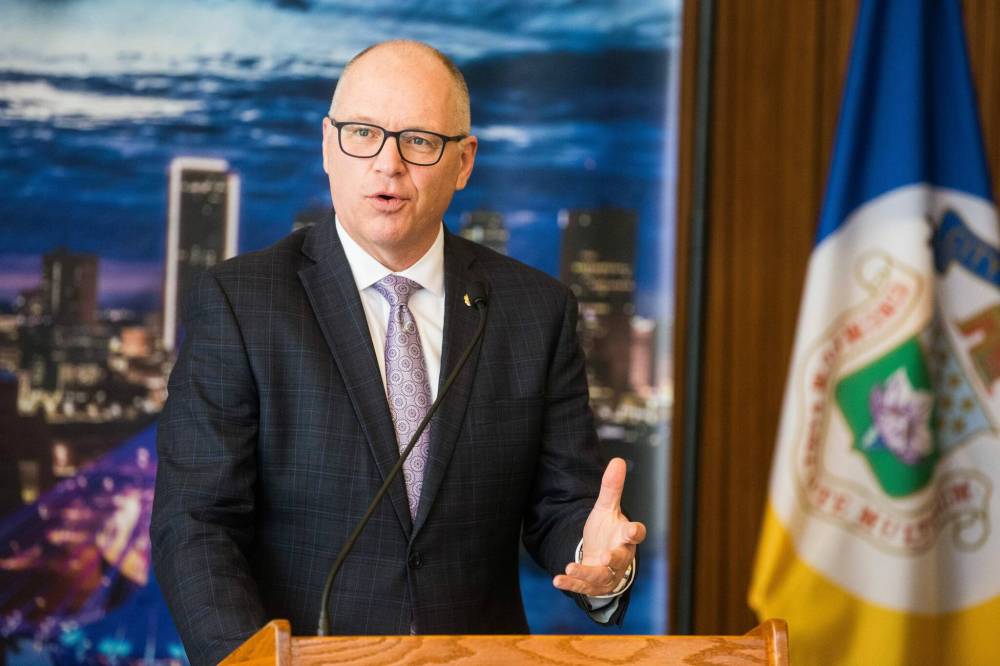 MIKAELA MACKENZIE / FREE PRESS FILES
                                Mayor Scott Gillingham said the city’s chief administrative officer recently updated council members and political staff with extensive detail on security protocols.