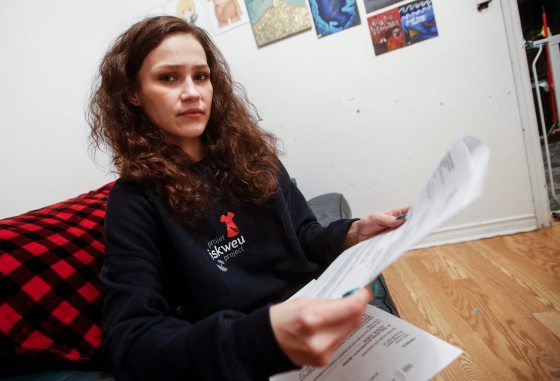 Cambria Harris has accused Manitoba’s Progressive Conservative party of discrimination. (John Woods / Winnipeg Free Press)