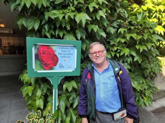Michel Gauthier retires. (Canadian Garden Council)
