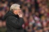 Crystal Palace's head coach Roy Hodgson follows the game during the English Premier League soccer match between Arsenal and Crystal Palace at Emirates Stadium in London, Saturday, Jan. 20, 2024. (AP Photo/Kirsty Wigglesworth)