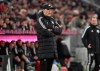 Bayern's head coach Thomas Tuchel looks on during the German Bundesliga soccer match between Bayern Munich and Union Berlin at the Allianz Arena in Munich, Germany, Wednesday, Jan. 24, 2024. (Sven Hoppe/dpa via AP)