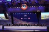 A general view of the 48th UEFA congress Thursday, Feb. 8, 2024 in Paris. (AP Photo/Christophe Ena)