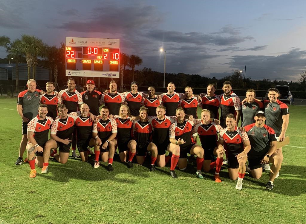 Canada’s rugby league team players dig into their own pocket to wear