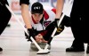 Team Ontario's skip Mat Camm delivers a shot during the final of the men's Canadian Junior Curling Championships in Calgary, Alta., Sunday, Feb. 6, 2011.&nbsp;Camm, who normally throws third stones on John Epping's team, will wear Ontario colours with the Penetanguishene, Ont.,-based side for the March 1-10 national men's curling championship at Regina's Brandt Centre. THE CANADIAN PRESS/Jeff McIntosh