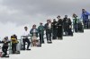 Fans in the gallery watch from near the 17th tee during the second round of the Phoenix Open golf tournament Friday, Feb. 9, 2024, in Scottsdale, Ariz. (AP Photo/Ross D. Franklin)