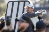 Captain Bryson DeChambeau, of Crushers GC, hits from the third tee during the final round of LIV Golf Las Vegas at Las Vegas Country Club, Saturday, Feb. 10, 2024, in Las Vegas. (Charles Laberge/LIV Golf via AP)