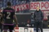 Bayern's head coach Thomas Tuchel watches during a Champions League round of 16 first leg soccer match between Lazio and Bayern Munich, at Rome's Olympic Stadium, Wednesday, Feb. 14, 2024. (AP Photo/Andrew Medichini)