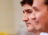 Prime Minister Justin Trudeau says diverse views in his caucus are a source of strength, amid questions about divisions in the Liberal party over the government's policy on the Israel-Hamas war. Trudeau attends an event at the nursing and paramedic programs at Red River College Polytechnic with Manitoba Premier Wab Kinew in Winnipeg, Thursday, Feb. 15, 2024. THE CANADIAN PRESS/John Woods