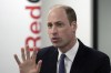 Britain's Prince William, The Prince of Wales, gestures as he visits the British Red Cross at its headquarters in London, Tuesday, Feb. 20, 2024. The Prince of Wales undertakes engagements which recognise the human suffering caused by the ongoing war in the Middle East and the subsequent conflict in Gaza, as well as the rise of antisemitism around the world. The Red Cross are providing humanitarian aid in the region via the Red Cross Red Crescent Movement, including Magen David Adom in Israel and the Palestine Red Crescent Society. (AP Photo/Kin Cheung, Pool)