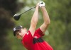 Jared du Toit, of Canada, tees off on the second hole during the final round at the 2016 Canadian Open in Oakville, Ont., on Sunday, July 24, 2016.&nbsp;Jared du Toit was planning the next phase of his golfing career last summer, casting a wide net by entering qualifying for the Korn Ferry Tour, the DP World Tour, and anything else he could think of. THE CANADIAN PRESS/Nathan Denette