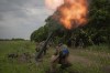 Ukrainian soldiers fire towards Russian positions on the frontline in Zaporizhzhia region, Ukraine, Saturday, June 24, 2023. Significantly more Canadians want the federal government to send more ammunition and other military supplies to aid in its war against the Russian invasion compared to last fall, the results of a new poll by Leger suggested Thursday. THE CANADIAN PRESS/AP, Efrem Lukatsky