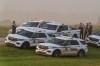 A coroner’s inquest into the death of a man who killed 11 people and injured 17 others during a mass stabbing on a Saskatchewan First Nation is set to begin Monday. Police and investigators gather at the side of the road outside Rosthern, Sask., on Wednesday, Sept. 7, 2022, as suspect Myles Sanderson is taken into custody. THE CANADIAN PRESS/Heywood Yu