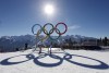 FILE - Sweden's Charlotte Kalla leads Norway's Marit Bjoergen in women's cross country at the 2014 Winter Olympics, in Krasnaya Polyana, Russia, on Saturday, Feb. 8, 2014. When Russia hosted the 2014 Winter Games in Sochi, it sought to impress the world and expand its global prestige with the most expensive Olympics ever. (AP Photo/Felipe Dana, File)