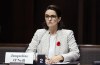 Authoritarian countries are leveraging social media to set back progress for women worldwide, a Canadian special envoy says, as Ottawa refreshes its cross-government gender policy. Jacqueline O'Neill, Canada's ambassador for Women, Peace and Security, prepares to appear before the Senate Committee on Foreign Affairs and International Trade, at the Senate of Canada Building, in Ottawa, on Thursday, Nov. 2, 2023. THE CANADIAN PRESS/Justin Tang