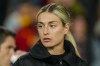 Spain's Alexia Putellas looks on prior the women's Nations League semi finals soccer match between Spain and Netherlands, at La Cartuja stadium in Seville, Spain, Friday, Feb. 23, 2024. (AP Photo/Jose Breton)