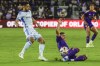 Orlando City midfielder César Araújo, right, and CF Montréal midfielder Mathieu Choinière, left, vie for the ball during the second half of an MLS soccer match Saturday, Feb. 24, 2024, in Orlando, Fla. (AP Photo/Kevin Kolczynski)