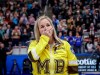 Team Manitoba-Jones skip Jennifer Jones becomes emotional after being defeated by Team Ontario-Homan in the final at the Scotties Tournament of Hearts in Calgary, Sunday, Feb. 25, 2024. THE CANADIAN PRESS/Jeff McIntosh