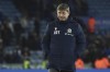 FILE - Jon Dahl Tomasson walks on the pitch at the end of the English FA Cup fifth round soccer match between Leicester City and Blackburn Rovers at King Power stadium in Leicester, England, Tuesday, Feb. 28, 2023. Former Denmark striker Jon Dahl Tomasson has been hired as the first foreign-born coach of Sweden’s men’s national team. The 47-year-old Tomasson recently left his role as manager of second-tier English team Blackburn. (AP Photo/Rui Vieira, File)