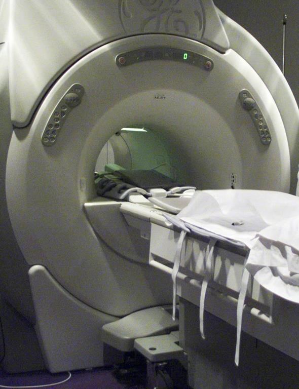 The chief of a First Nation in Nova Scotia has filed a lawsuit against two Halifax radiologists alleging they conducted medical tests on her and other members of the Pictou Landing First Nation without their consent. An MRI machine is seen at a clinic in Calgary, Thursday, Nov. 28, 2002. THE CANADIAN PRESS/Adrian Wyld