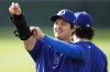 Los Angeles Dodgers designated hitter Shohei Ohtani participates in spring training baseball workouts at Camelback Ranch in Los Angeles, Sunday, Feb. 25, 2024. (AP Photo/Ashley Landis)