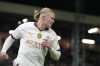 Manchester City's Erling Haaland celebrates after scoring his side's third goal during the FA Cup 5th round soccer match between Luton Town and Manchester City at the Kenilworth Road Stadium in Luton, England, Tuesday, Feb. 27, 2024. (AP Photo/Alastair Grant)