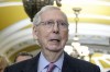 Senate Minority Leader Mitch McConnell, R-Ky., talks after a policy luncheon on Capitol Hill Tuesday, Feb. 27, 2024, in Washington. (AP Photo/Mariam Zuhaib)