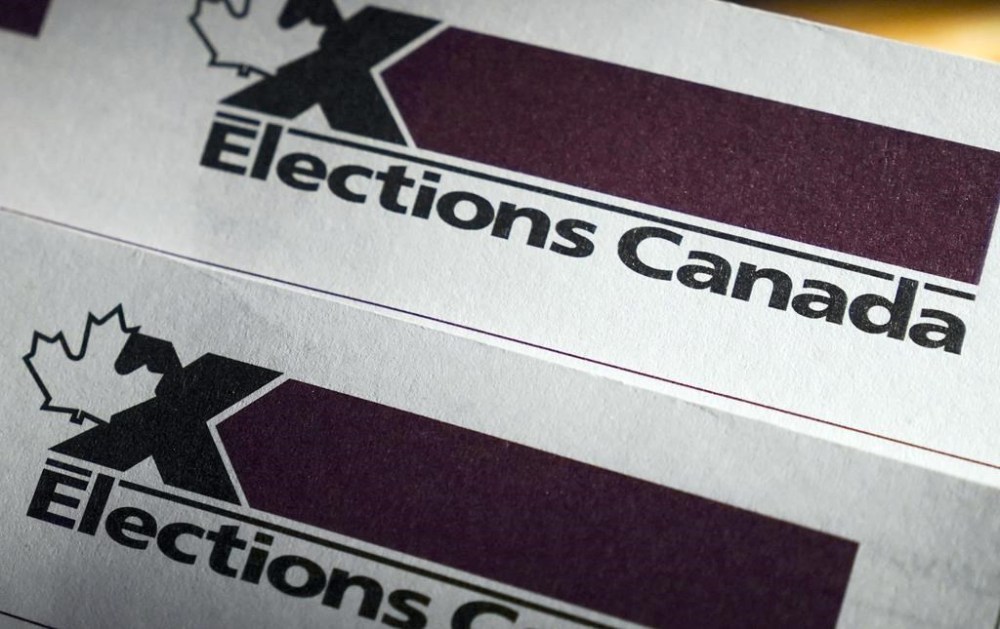 A federal byelection is being held today in the Ontario riding of Durham to fill the seat left vacant by former Conservative leader Erin O'Toole. An Elections Canada logo is shown on Tuesday, Aug 31, 2021. THE CANADIAN PRESS/Sean Kilpatrick