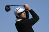 Scottie Scheffler hits a tee shot on the second hole during the final round of the Phoenix Open golf tournament Sunday, Feb. 11, 2024, in Scottsdale, Ariz. (AP Photo/Ross D. Franklin)
