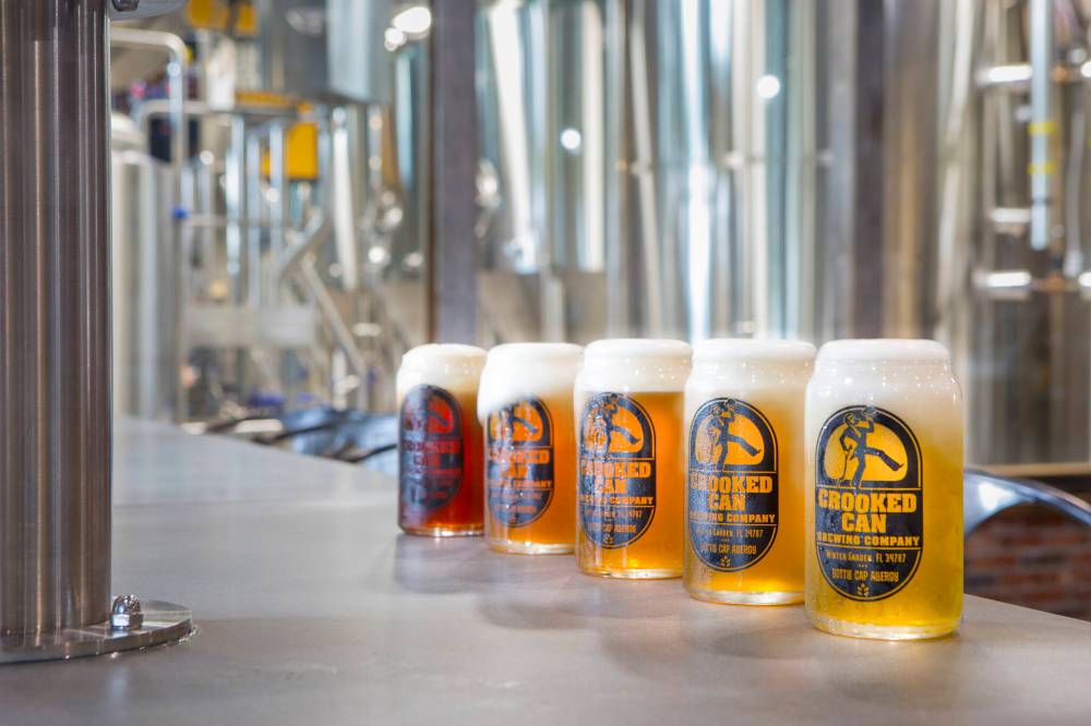 Visit Orlando
Crooked Can Brewing Company is the heart of Plant Street Market.