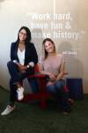 RUTH BONNEVILLE / WINNIPEG FREE PRESS
                                Carly Shuler (right) and Maya Kotecha, are co-founders of Hoot Reading, an on-line reading / tutoring business.