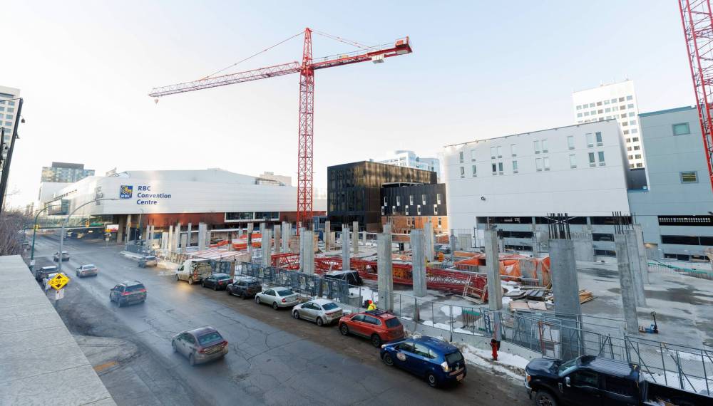 What do RBC Winnipeg Convention Centre expansion, the construction of the Sutton Place luxury hotel, and tens of millions of taxpayers dollars have in common? Former mayor Sam Katz and former chief administrative officer Phil Sheegl, says columnist Dan Lett. (Mike Deal / Winnipeg Free Press)