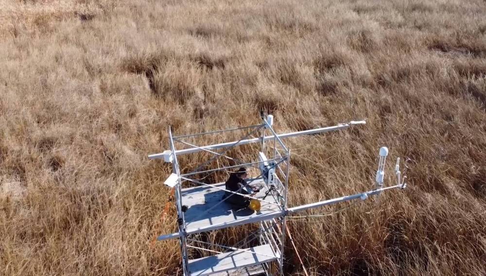SUPPLIED
When asked about the local climate effects of de-watering large expanses of the Prairie pothole region, Badiou says they are“really just embarking on that line of research and we are trying to generate some of the answers with our flux towers.”