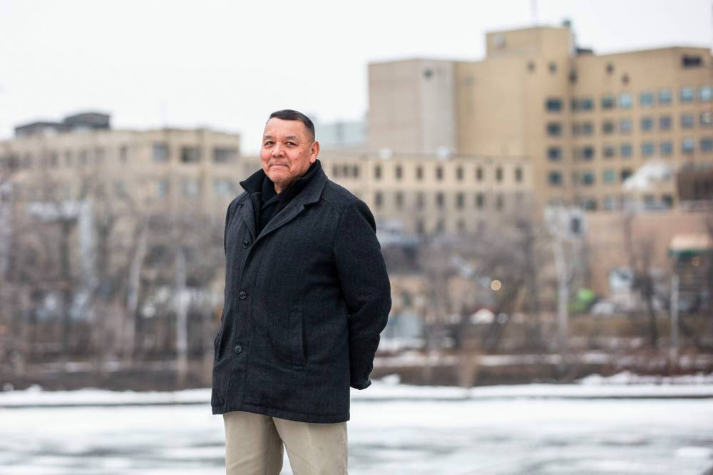 ’We felt it was our role to open up as many doors as possible,’ says Clayton Sandy, a River East Transcona School Division knowledge keeper and St. Boniface Hospital board member. (Mikaela MacKenzie / Winnipeg Free Press)