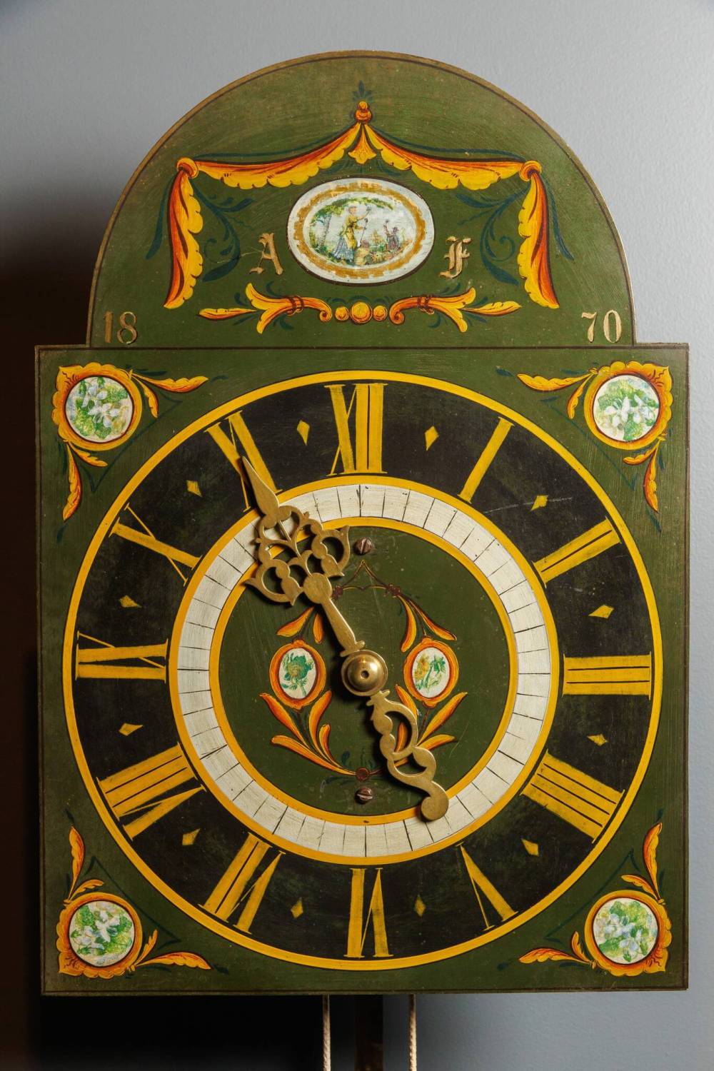 MIKE DEAL / WINNIPEG FREE PRESS
The ‘Lilac’ Mandtler (1870) is a one-handed clock. At the time, knowing the exact minute of the day was not crucial.