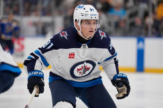 Could Cole Perfetti be on the rebound after a 14-game dry spell? (Jeff Roberson / The Associated press files)