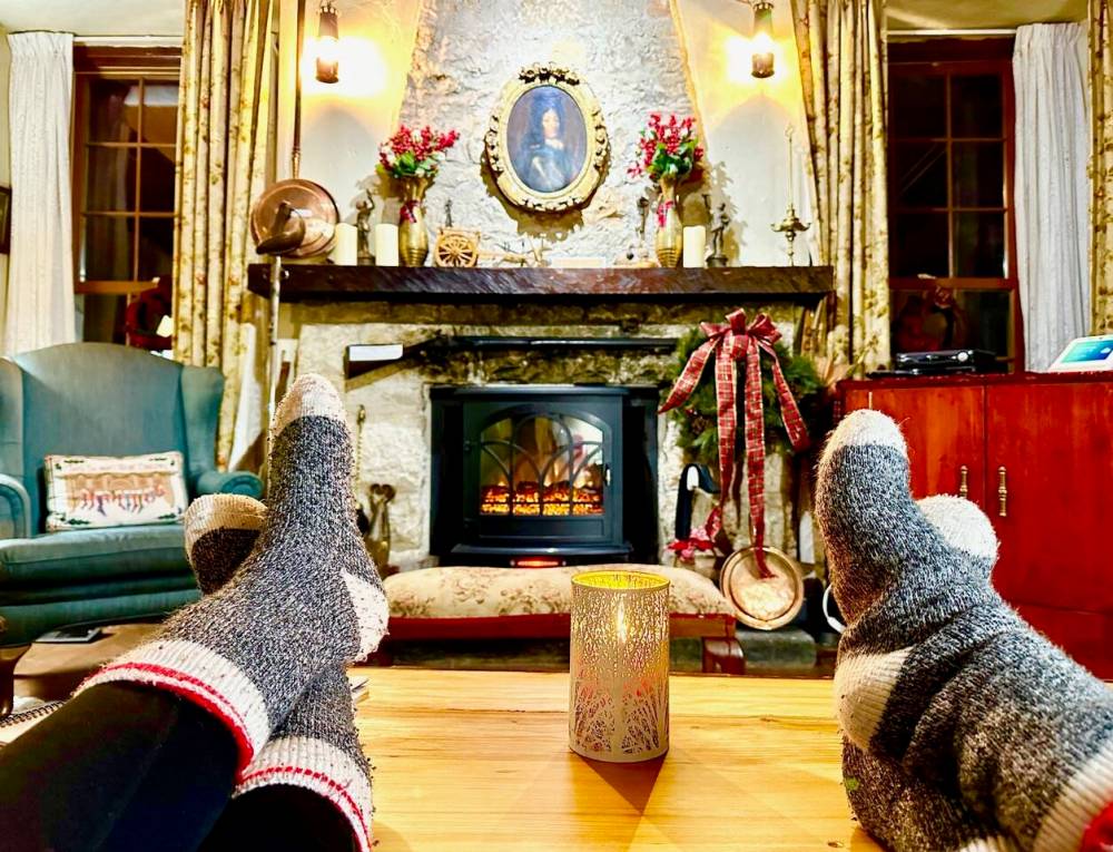 With Brown Bess and Prince Rupert above the fireplace, Thomas Bunn House B&B is like a museum sleepover.