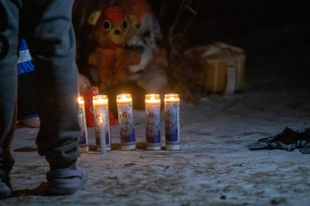BROOK JONES / WINNIPEG FREE PRESS
The five victims were slain last weekend. Clearwater’s partner, Ryan Manoakeesick, has been charged in the killings.
