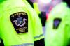 MIKAELA MACKENZIE / FREE PRESS
                                Transit safety officers walk down Graham Avenue on their first day on the job on Tuesday.