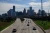CALLAGHAN O’HARE / FREE PRESS The skyline of Houston is seen on Wednesday, February 14, 2024, in Houston, Texas. Houston has had significant success in getting people who were once homeless into housing, which prompted a visit from Winnipeg’s mayor in September of 2023 to see what lessons could be learned.