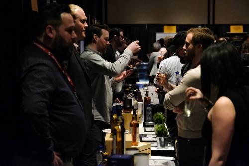 Daniel Crump / Winnipeg Free Press. The Winnipeg Whisky Festival at the Fairmont Winnipeg. March 6, 2020.
                                Daniel Crump / Free Press files
                                The Winnipeg Whisky Festival at the Fairmont Hotel in 2020.