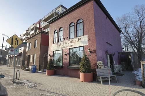 RUTH BONNEVILLE / FREE PRESS
                                Owners of the popular St. Boniface restaurant Dwarf no Cachette were recently informed their building will be demolished so that an apartment complex can be built.