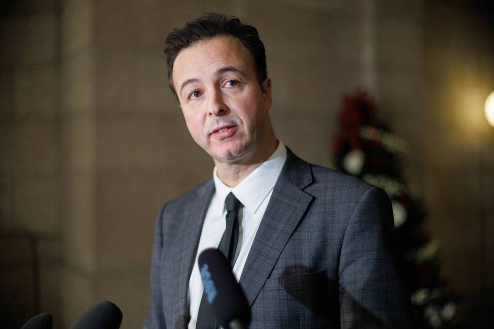MIKE DEAL / WINNIPEG FREE PRESS
Finance Minister Adrien Sala’s first budget will have to answer many questions.